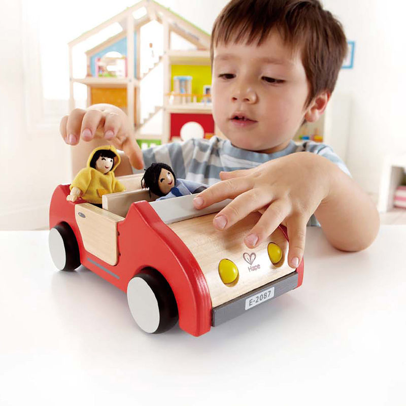 children playing car